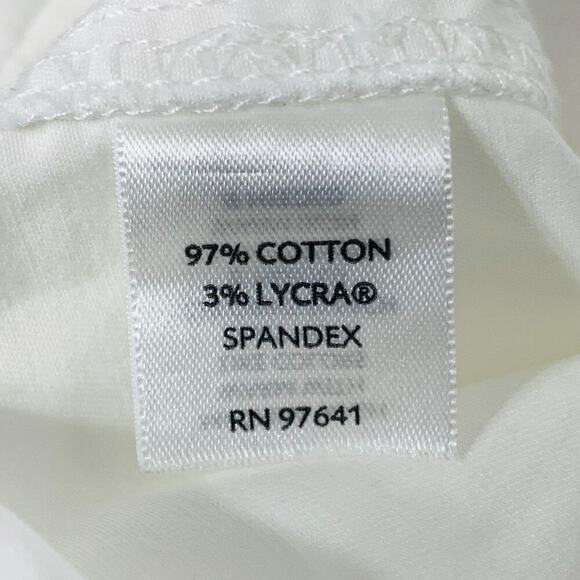 J JILL Cargo Cropped Pants 6P Petite White Stretch Lightweight Pockets Capri NWT - Picture 4 of 6